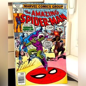 🕷️💥 Rare Vintage 1978 Marvel Comic – The Amazing Spider-Man #177 💥🕷️